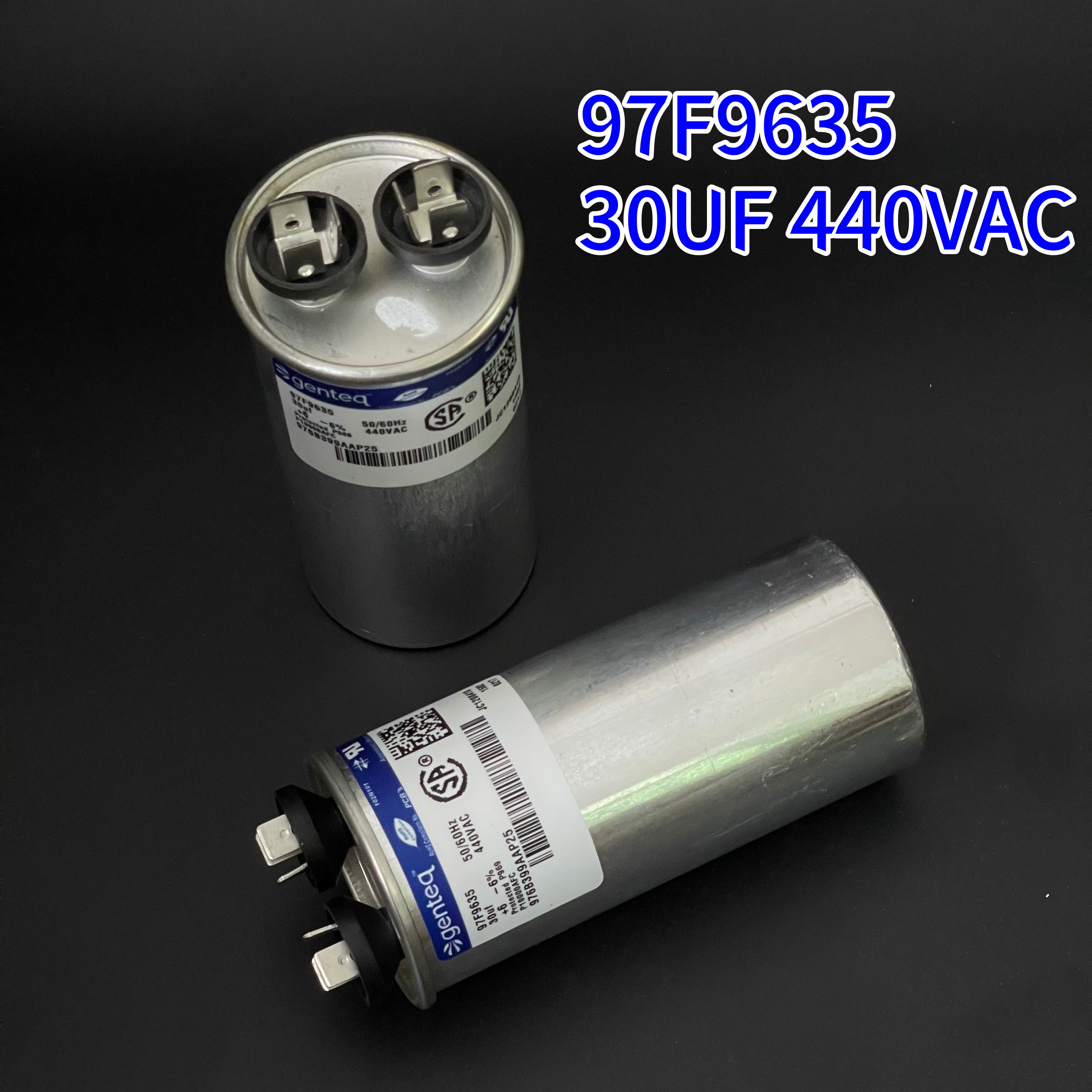 97F9635电容genteq30UF440VAC