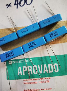 原盒瑞典RIFA 216系列 10NG 103J 0.01UF 200V 音频锡膜耦合电容