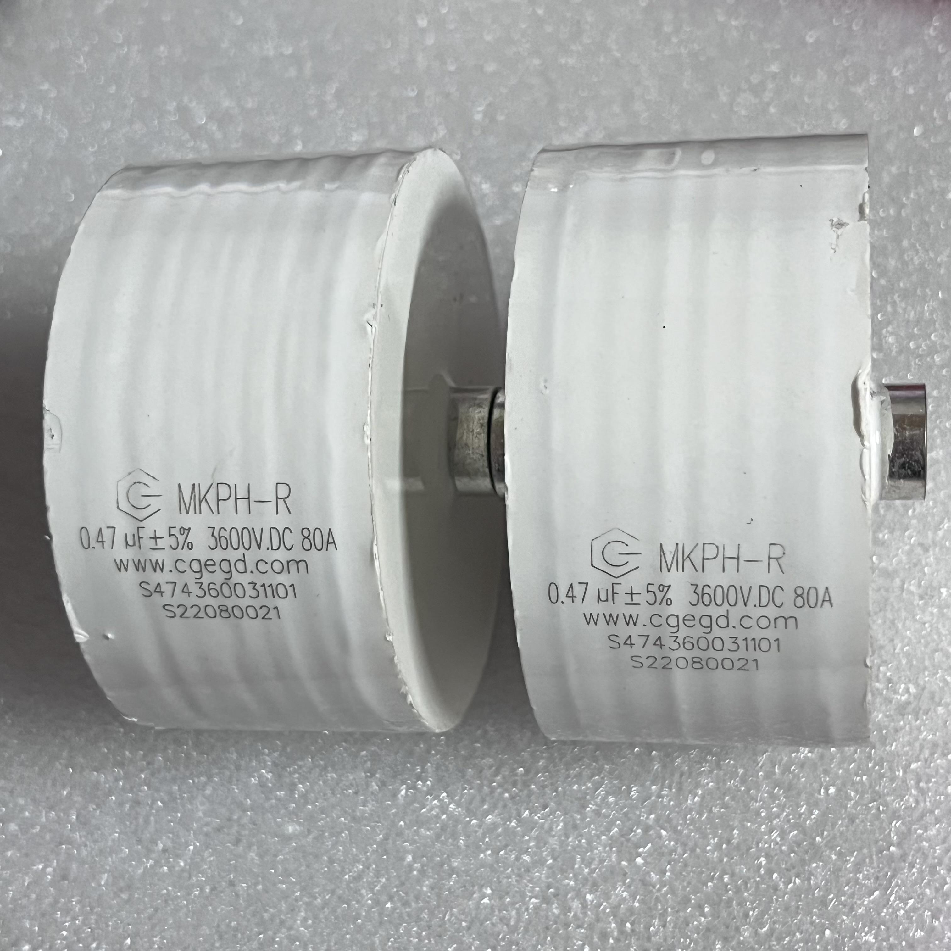 创格 MKPH-R型  0.47UF 3600V DC  80A 大电流感应加热焊机电容