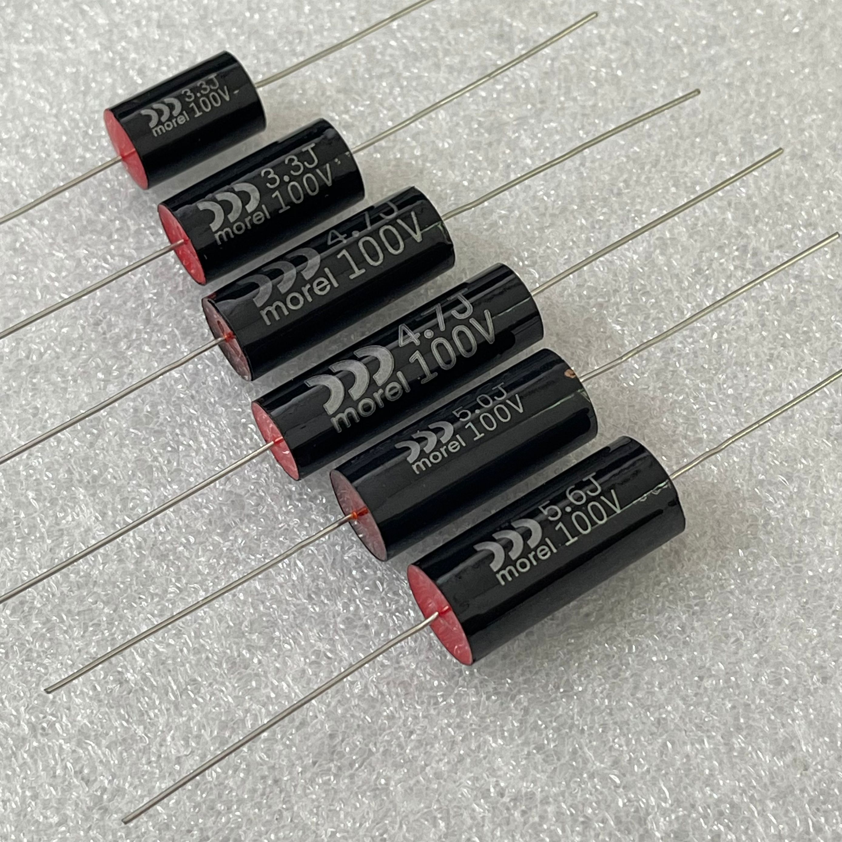 Morel魔雷 3.3UF 4.7UF 5UF 5.6UF 100V 铜脚 发烧音频耦合极电容