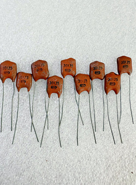 日本NTD 300PF 500V 301J 高精度 发烧音频银云母电容 脚距5MM