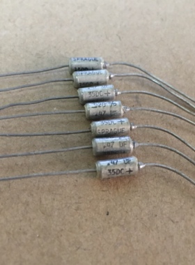 美国SPRAGUE 思碧150D系 0.47UF 35V 发烧音频 钽电解电容