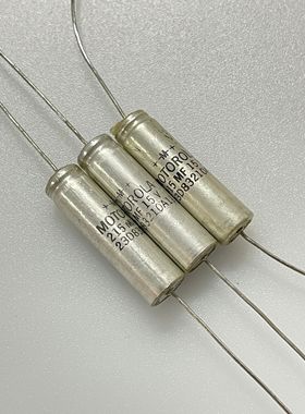 全新MALLORY 摩罗利235系 215UF代220UF 15V铜脚轴向发烧阴极电容
