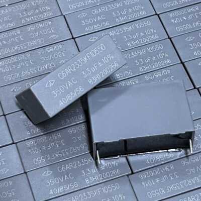 安规薄膜无极电容.3UF350VAC