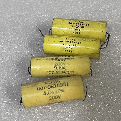 拆机 法国 ELPAC  4UF 200V DC 发烧分频耦合无极电容