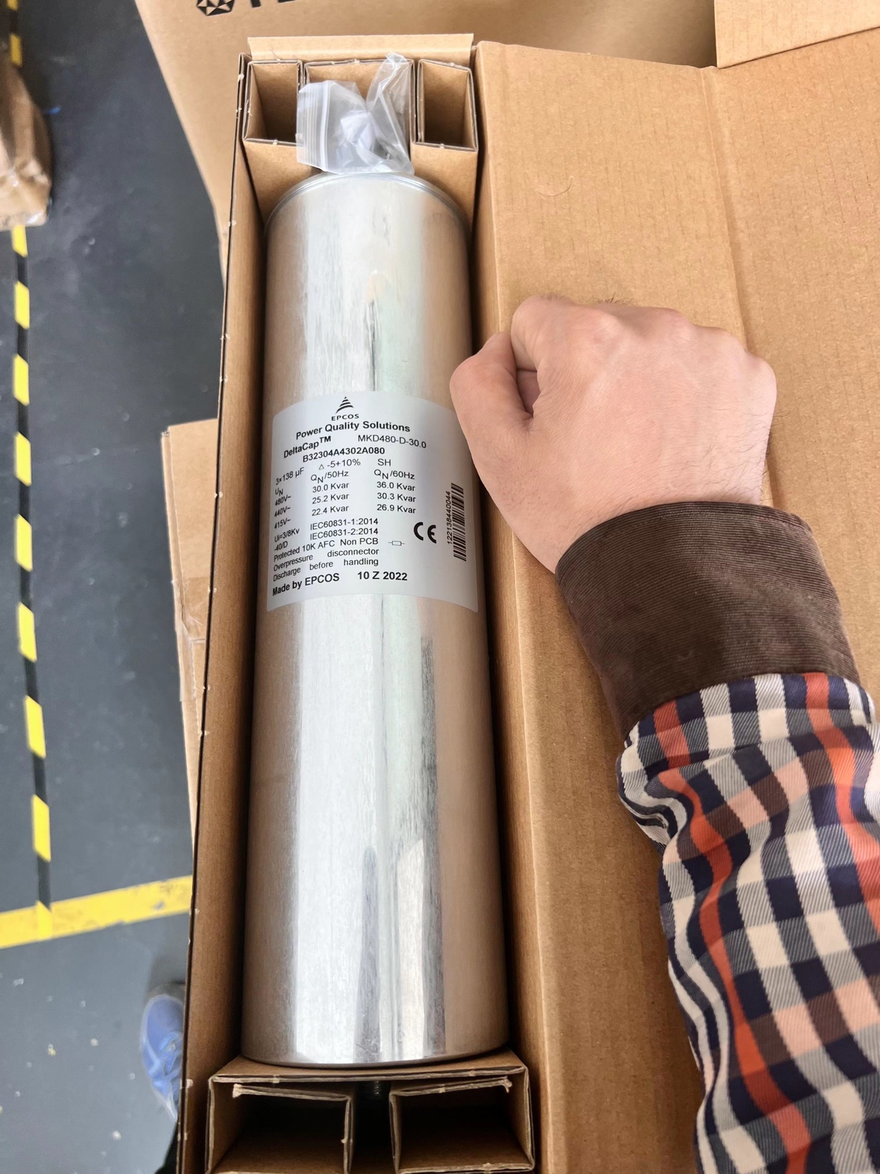 EPCOS 薄膜电容 B32304A4302A080 MKD480-D-30.0 480V 3×138uF