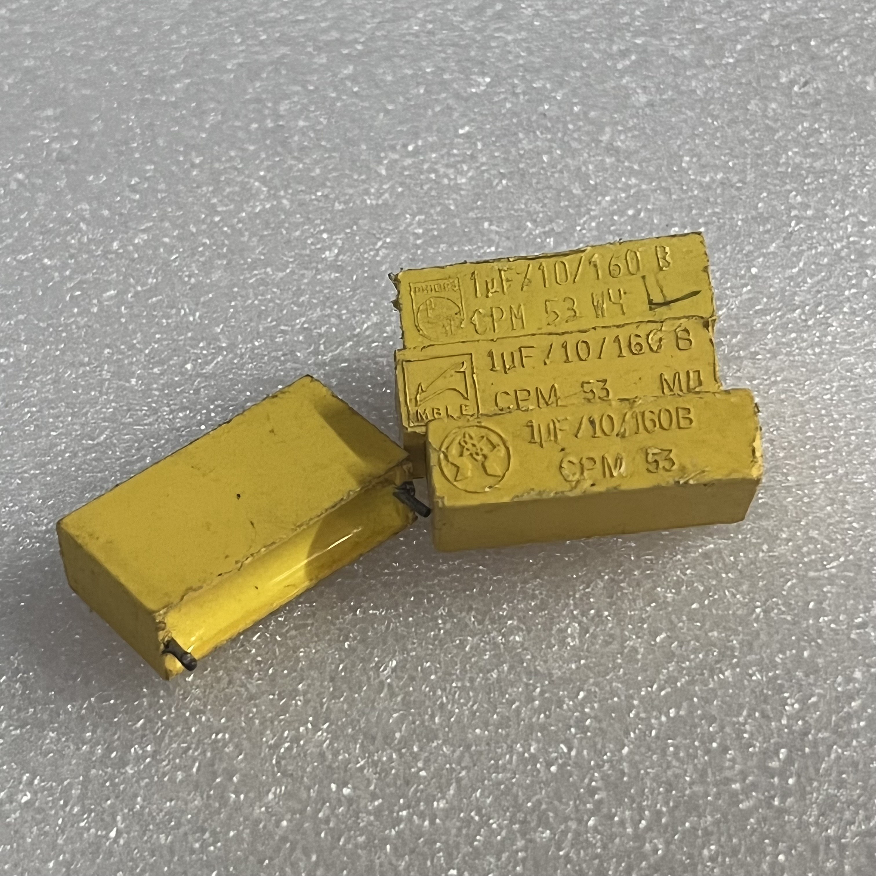 荷兰飞利浦黄脸婆分频耦合电容