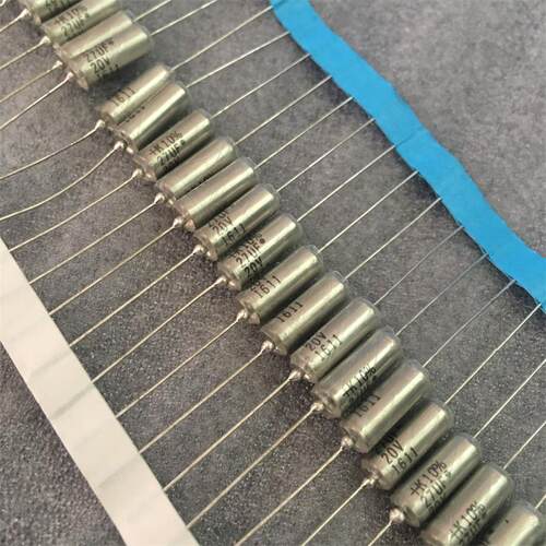 全新27uf20v10%电解电容