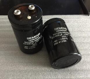 SIEMENS 德国西门子 DIN41250系列 22000UF 25V 功放滤波电解电容