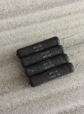 美国RAI962 UNT-10 10W0.442R 欧1%高精度无感大功率绕线发烧电阻