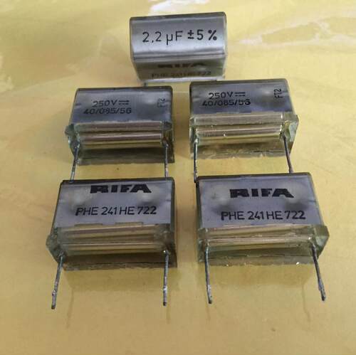 老款瑞典 RIFA 力发 PHE241系列 2.2UF250V 安规金属化薄膜电容