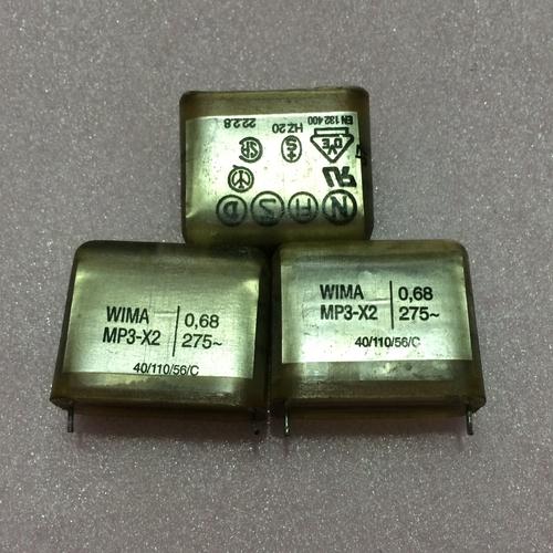 德国 威马WIMA 0.68UF275V 684 MP3系列 耦合透明威马薄膜电容