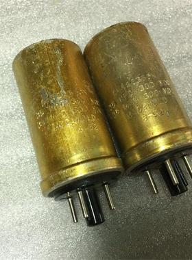 拆机 古董美国MICAMOLD 35+35UF 300V 发烧胆机高压滤波电解电容