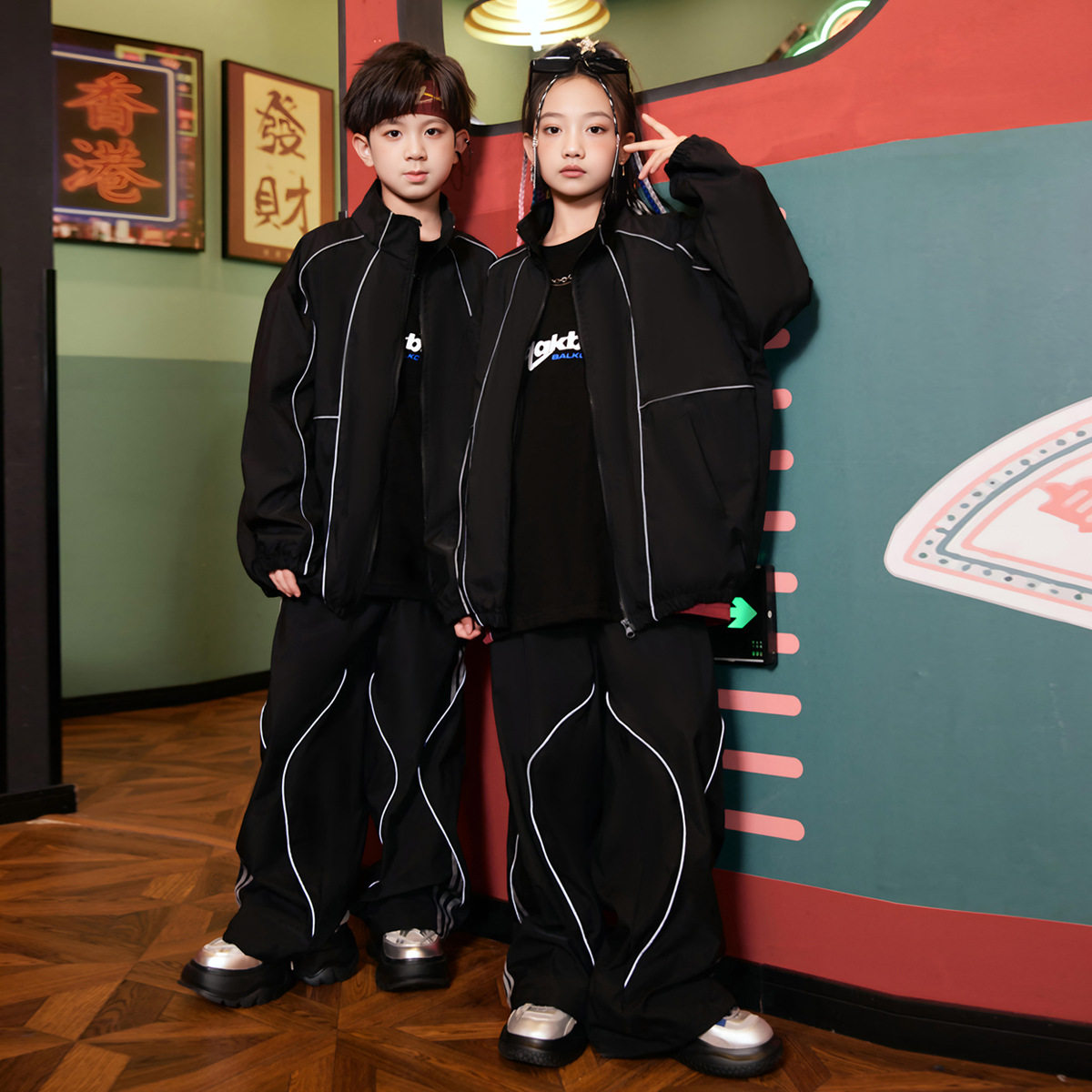 小学生运动会开幕式服装啦啦队女童中小学生班服套装喜庆演出服,童装/婴儿装/亲子装,儿童演出服,淘宝优惠券,粉丝福利购,淘宝优惠卷