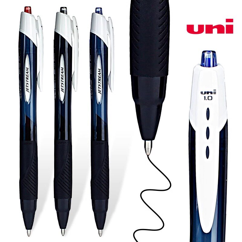 日本UNI三菱圆珠笔JETSTREAM超顺滑SXN-150S 1.0mm 进口中油笔