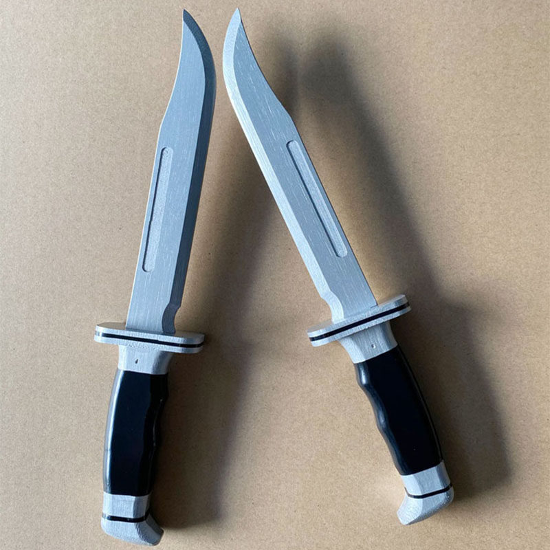 新款木质匕首玩具舞台表演道具定制短剑cos漫展装备巴克猎仿真刀