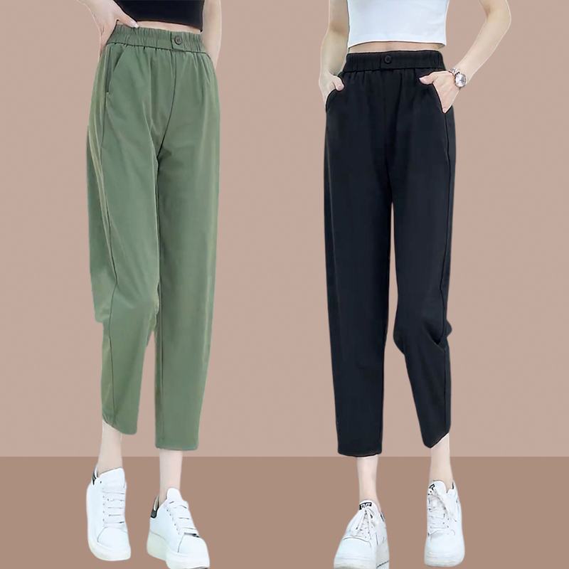 冰丝运动裤女士夏季薄款2024