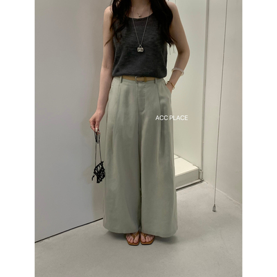 ACC.JD焦点-26年夏上新韩系百搭九分裤显瘦休闲裤(配腰带)259