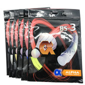 3羽毛球线拍线9565网线拉线穿线高弹性磅耐打 阿尔法BS 三条 包邮