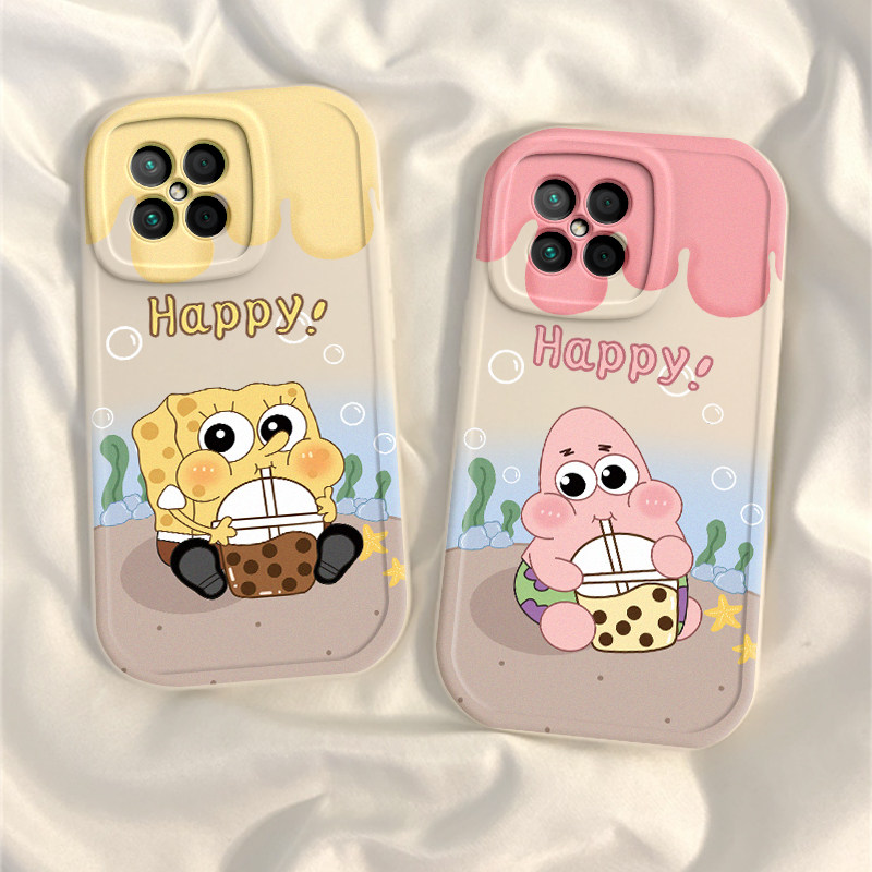 适用于荣耀play5壳HonorPlay5TPro硅胶壳华为Plαy5t活力版全包防摔5T Por软外壳男女款卡通可爱创意情侣