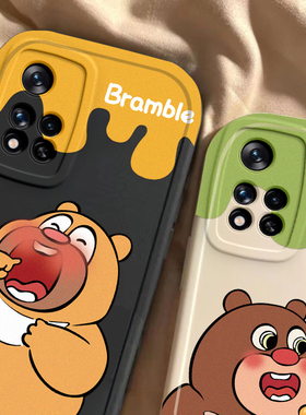 适用于红米note11pro 壳新款RedmiNote11pro+全包防摔小米nite保护套软硅胶noto11POR卡通可爱nont男女潮