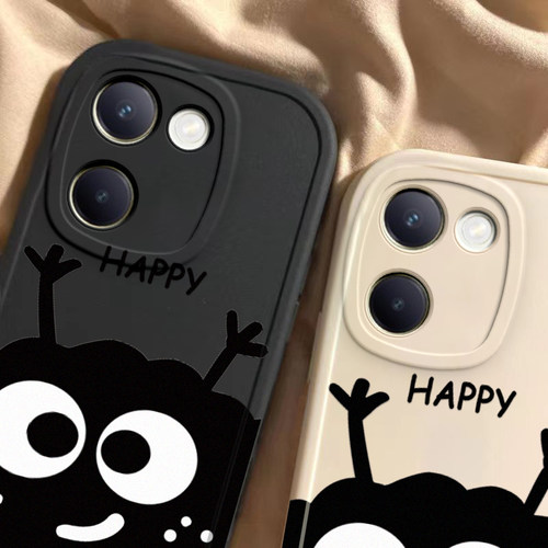 适用于vivoY100壳Y100i新款vivoy100t可爱vovoy硅胶套viv0全包voy防摔V2313A男女viviy丫维沃1005G软外壳