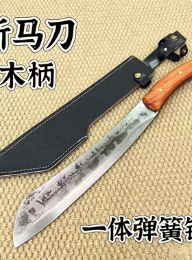 龙泉高锰钢短刀未开刃求生刀剑