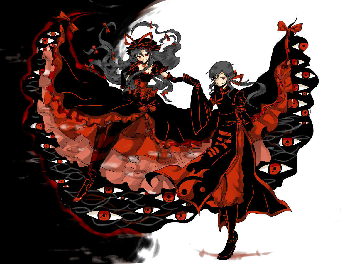 布偶幻想乡 东方project  黒い东方 黑化八云紫 紫妈 cosplay