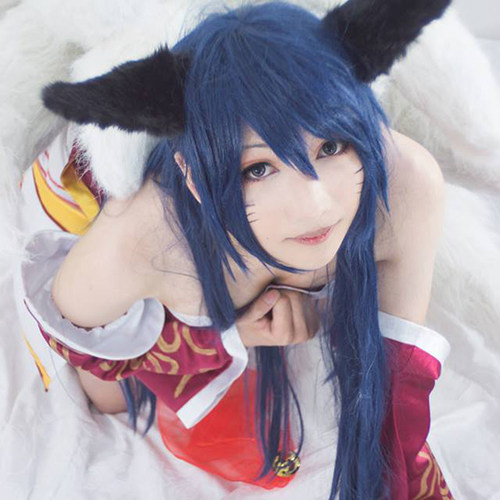 【售完欣赏】 英雄联盟 LOL 九尾妖狐 阿狸 经典皮肤 cosplay