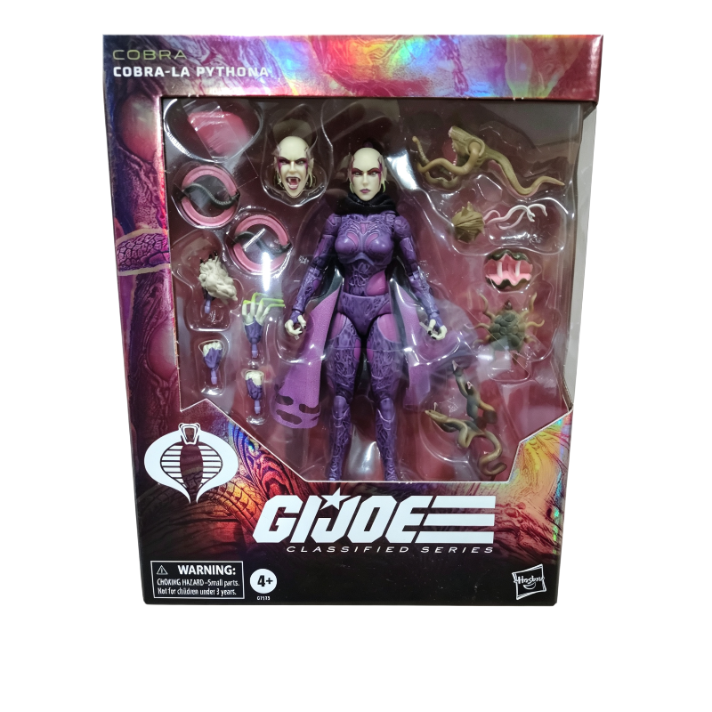 香港正版孩之寶GIJOE特种部队眼镜蛇派妃娜女祭司蛇蛇族可动手办