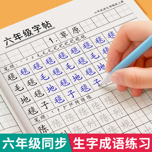 生字组词成语六年级上册