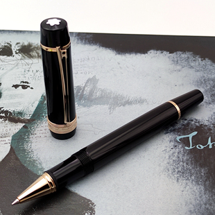 正品Montblanc/万宝龙签字笔捐赠系列约翰·施特劳斯宝珠笔115056