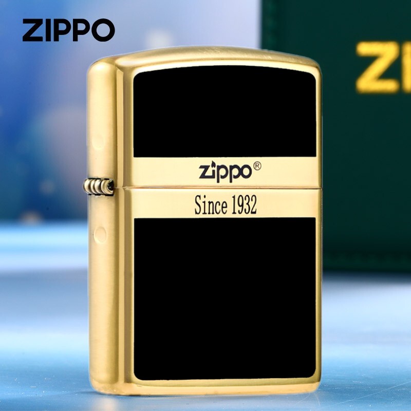 zippo盔甲版纯铜送礼简约时尚