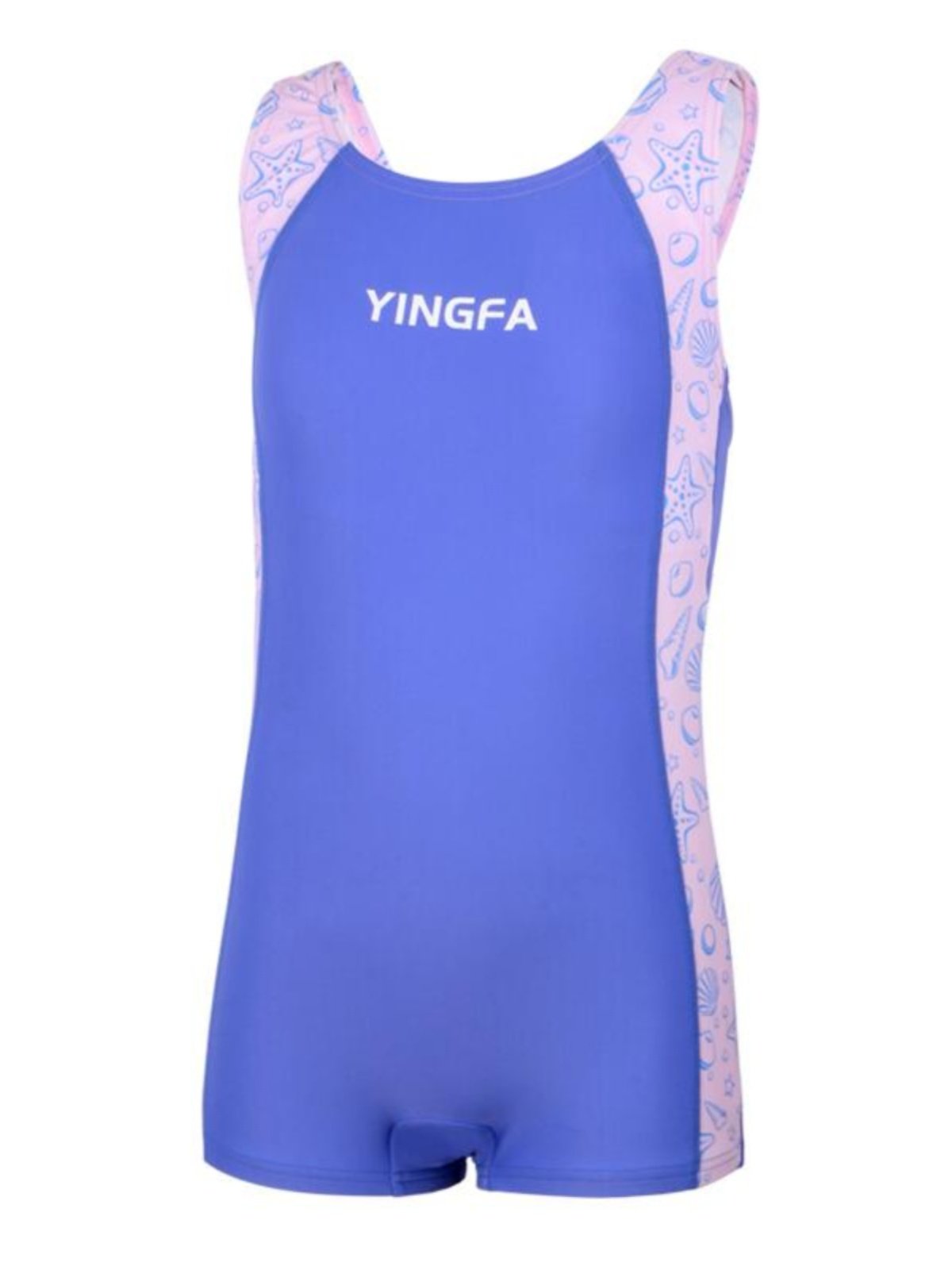 Yingfa Children's Swimsuit Girls Girls Siaman Professional Training Quick-drying Junior Hot Spring Swimming Equipment