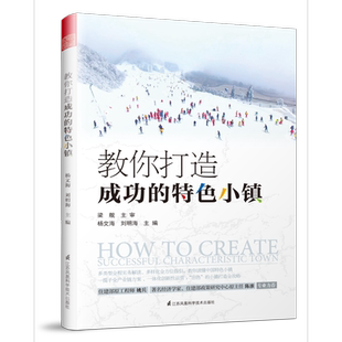 正版新书 教你打造成功的特色小镇 打造中国特色小镇城乡规划师指导书籍特色小镇园区建设书籍特色旅游产业建设运营营销策划参考书