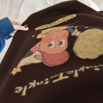 【大萌家】原来治愈可以这么简单~ twinkle twinkle插肩袖拼色T恤