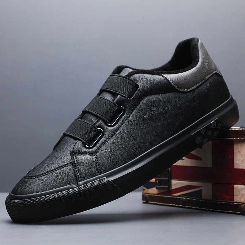 冬季加绒加厚保暖棉鞋男鞋潮休闲