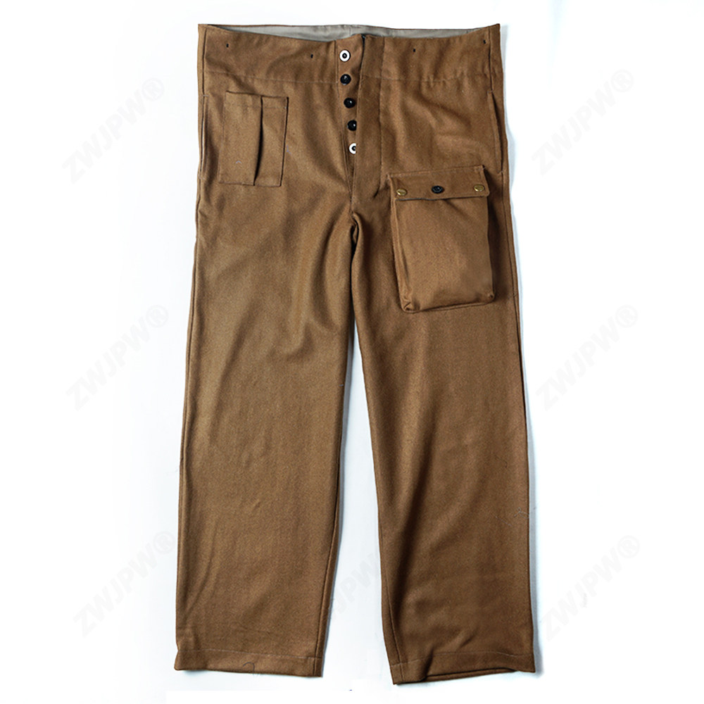 英式复古  伞兵裤 丹尼森裤子呢子 复刻户外男士长裤