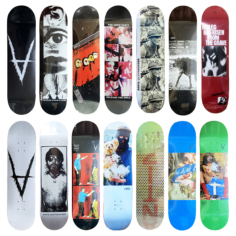 专业滑板板面ANTIZ加枫