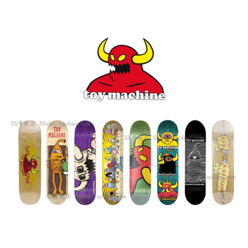 55滑板原装进口板面toymachine