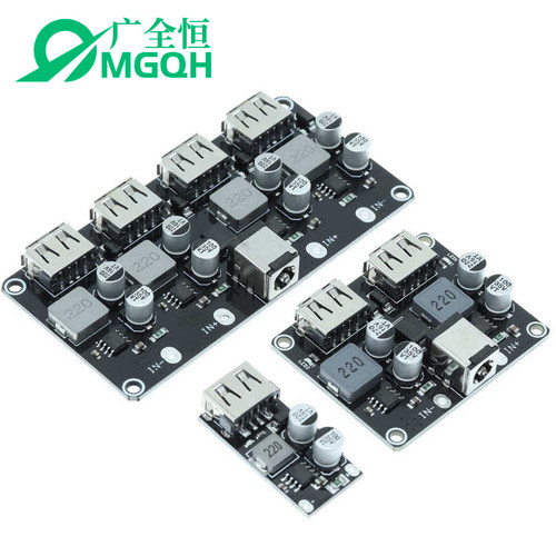 DC-12V转5V12V1A降压模块电源