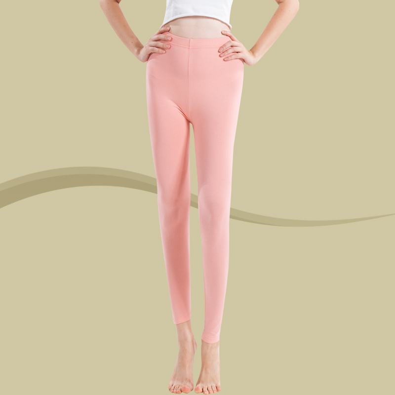 林莺鸟新款全棉紧身秋冬季保暖裤