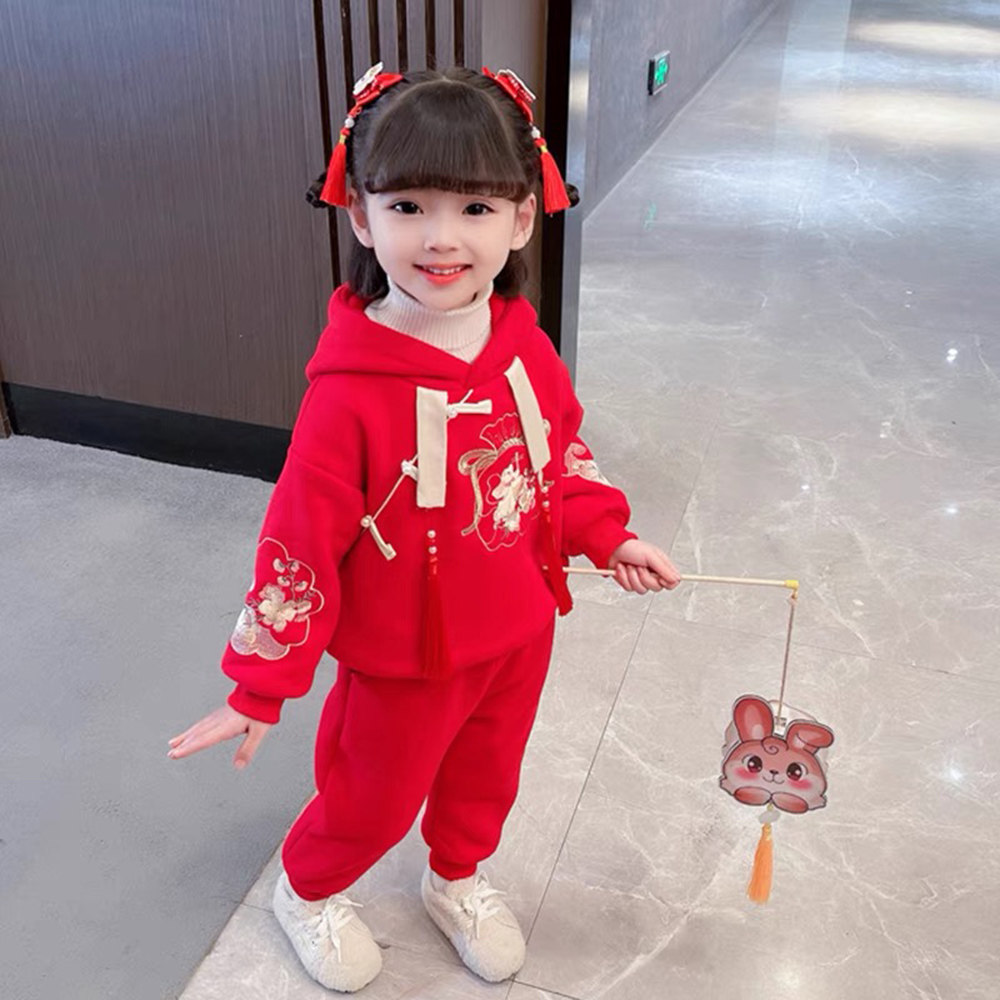 女童马年套装儿童冬季汉服唐装宝宝喜庆过年衣服小童中国风拜年服,童装/婴儿装/亲子装,汉服,淘宝优惠券,粉丝福利购,淘宝优惠卷