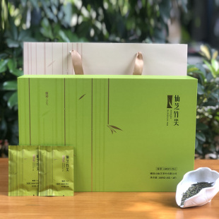 2025年春茶 仙芝竹尖绿茶礼盒 雅级 四川峨眉山雪芽雀舌 120g