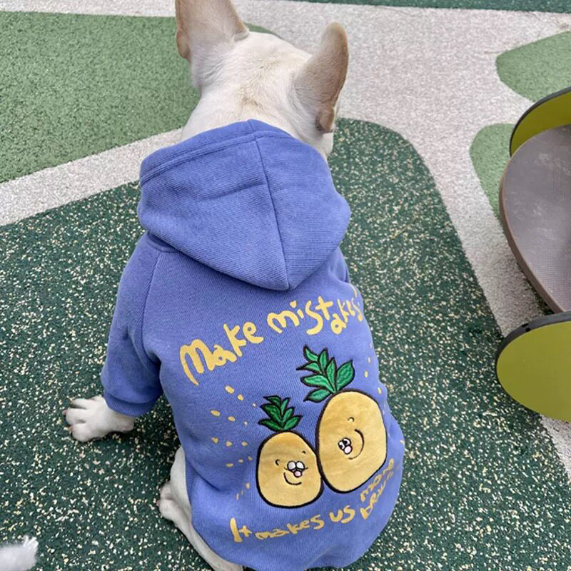 狗狗衣服冬季加厚法斗衣服保暖恶霸巴哥斗牛柯基衣服防掉毛