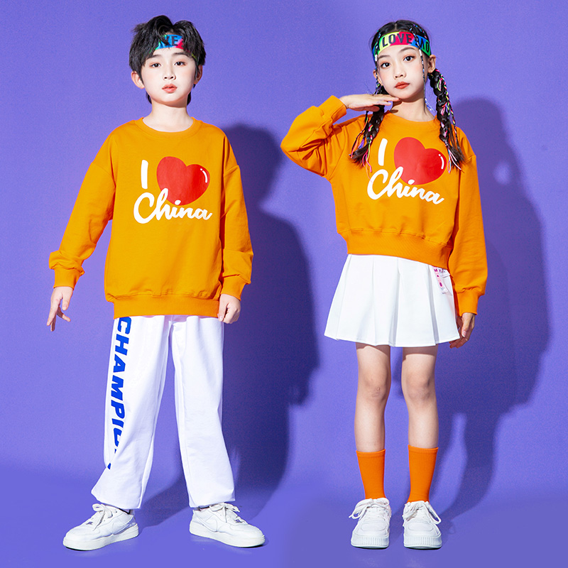 男女同款休闲爵士长袖卫衣