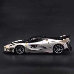 正版比美高法拉利FXXK汽车模型仿真合金收藏1比18车模男生礼品