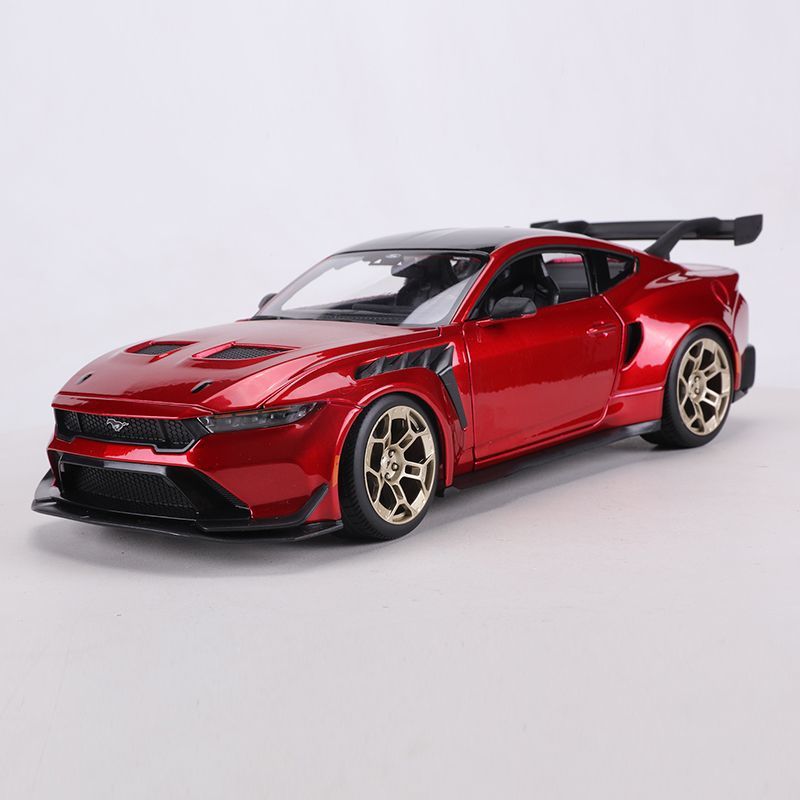 美驰图118合金车模2025福特野马GTD仿真汽车合金模型收藏男生礼物