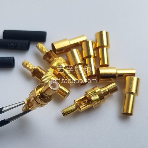 smb射频直插针公头直头母头