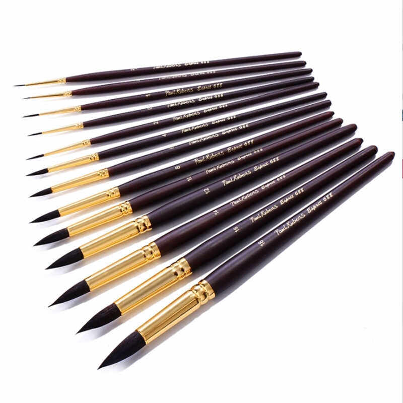 鲁本斯画笔水彩画笔灰鼠毛水彩画笔固体水彩画笔礼盒装勾线水彩笔,文具电教/文化用品/商务用品,水粉/水彩/油画专用笔,淘宝优惠券,粉丝福利购,淘宝优惠卷